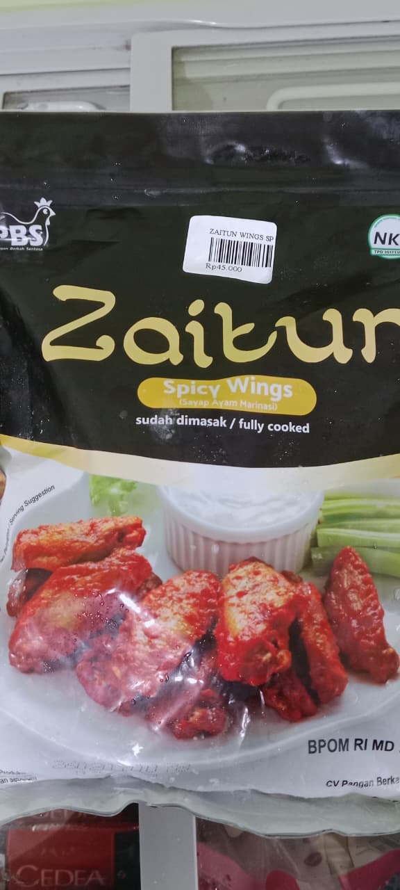 Zaitun Spicy Wing